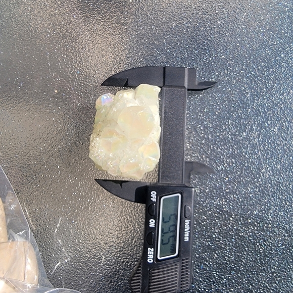 88g Aura Angel Tanzine Quartz Gemstone Rainbow Mineral Specimen - Picture 10 of 12